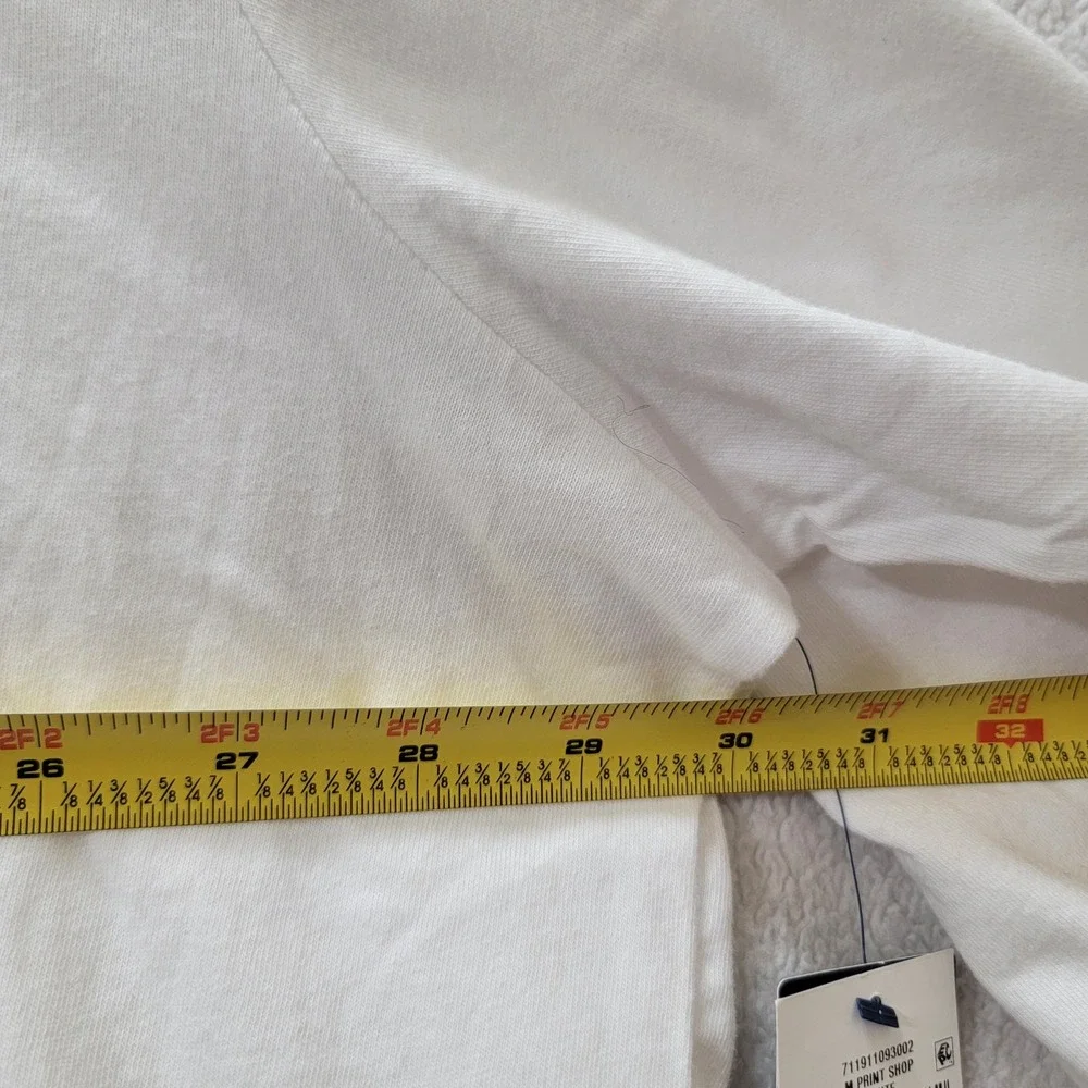 Polo Ralph Lauren Mens 3XB BigTall White Stacked Logo Graphic Hooded T-Shirt NWT